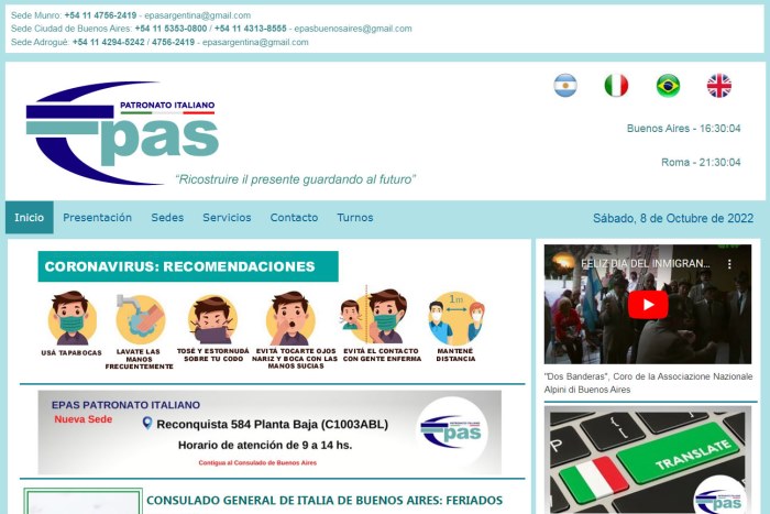 Patronato EPAS web